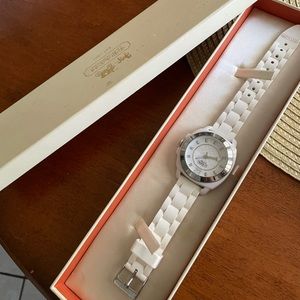 Women’s Coach White Watch